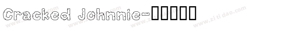 Cracked Johnnie字体转换
